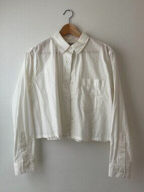 Everlane Way-Short Shirt in Silky Cotton